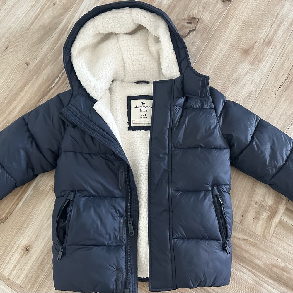 Abercrombie Kids Boys puffer Jacket 7/8